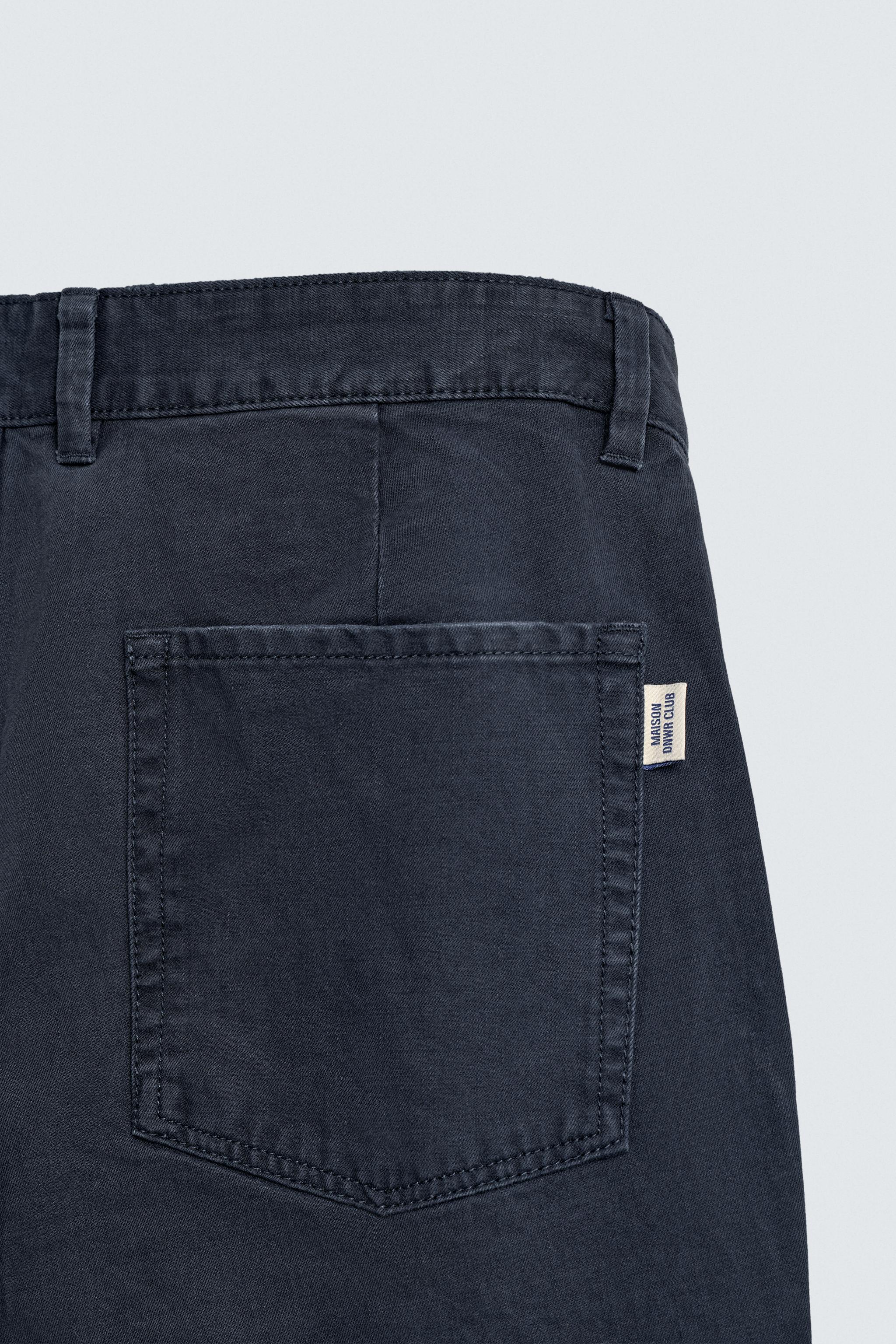 PANTALON CARROT FIT DÉLAVÉ